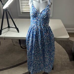 M Floral Sun Dress Never Worn